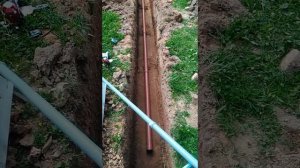 Укладка и утепление канализационной трубы