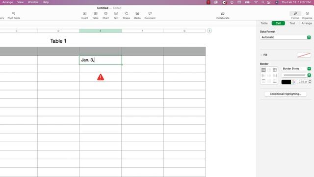 DATEVALUE() function in Apple Numbers смотреть онлайн