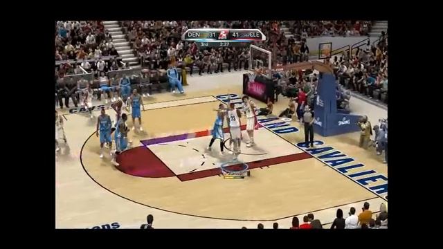 NBA 2K10 - Cleveland Cavaliers x Denver Nuggets смотреть онлайн