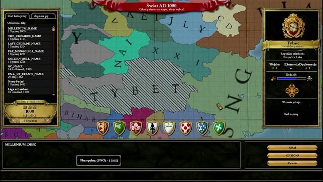 Europa Universalis 3: |Mod| Millennium 1.1- Prezentacja смотреть онлайн