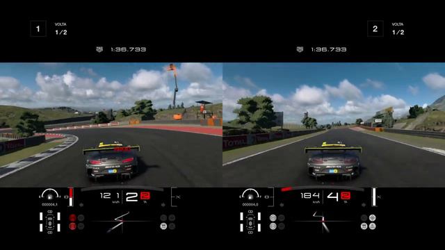 Gran Turismo®SPORT PS 4: Jogando com amigo em tela dividida смотреть онлайн