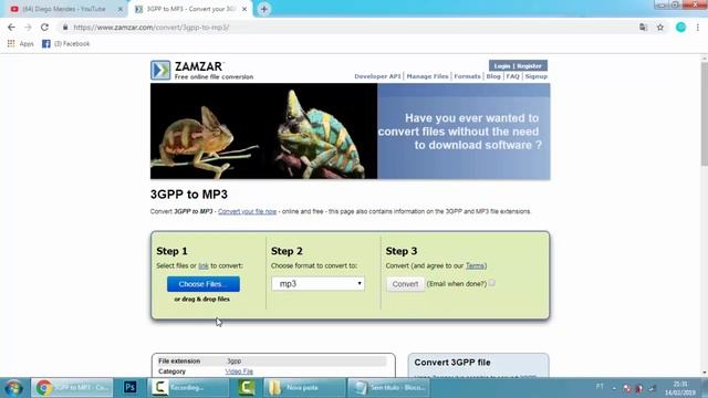 Converter 3gpp em mp3 смотреть онлайн