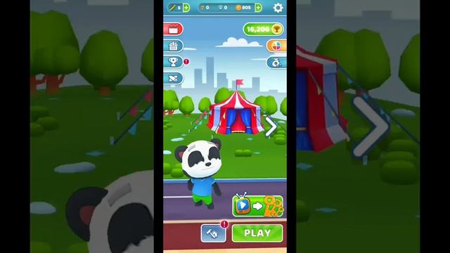 Panda Run Game : Fun with Panda | Android/iOS Gameplay HD смотреть онлайн