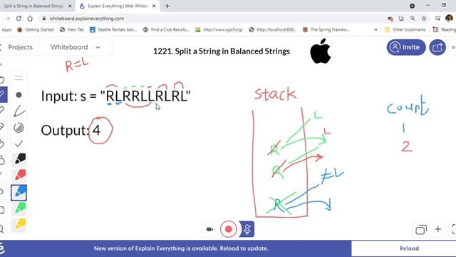 LeetCode 1221 Split a String in Balanced Strings -Facebook, Google, Amazon, Apple Interview Questio смотреть онлайн