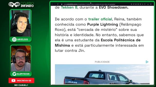 TEKKEN 8 Faz o Que NINGUÉM Faz HOJE EM DIA! Novidades e OPINIÃO! смотреть онлайн