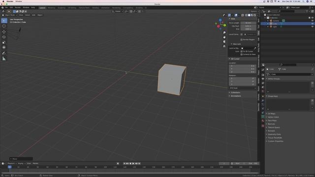 Blender - Help My Cursor is gone or disappeared смотреть онлайн