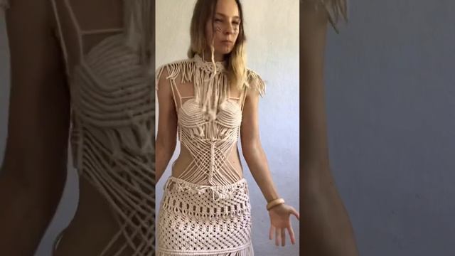 Макраме платье смотреть онлайн