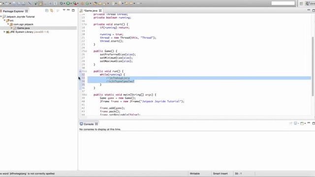 "Java Programming Tutorial" | "Jetpack Joyride Game" #6 | Game Loop смотреть онлайн
