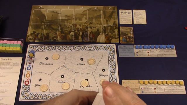 Session de jeu solo de Pax Pamir - Épisode 0 смотреть онлайн