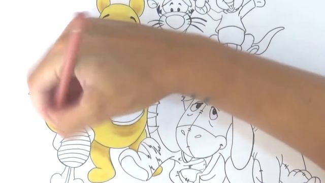 Drawing Winnie The Pooh and Friends | Miky Art смотреть онлайн
