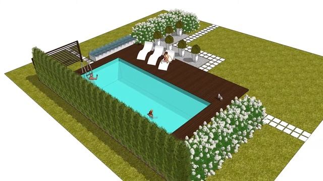 SPA-зона "Геометрия в саду" смотреть онлайн