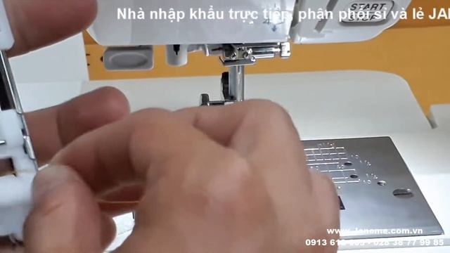 Janome 4120QDC Buttonhole foot смотреть онлайн
