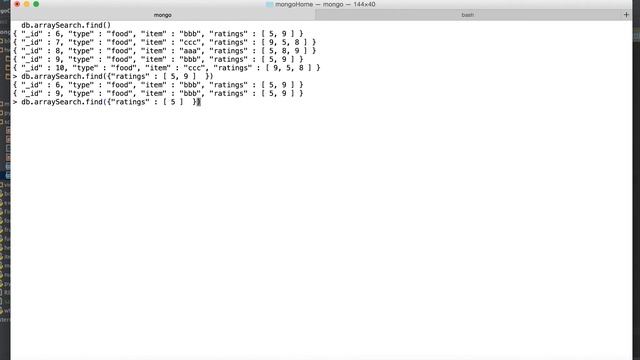MongoDb Tutorial 15 : How to find or search inside array in mongoDb смотреть онлайн