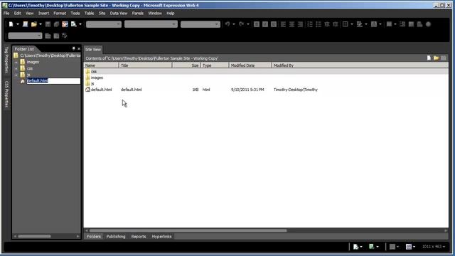 2 - Introduction to Expression Web 4 Tutorial смотреть онлайн