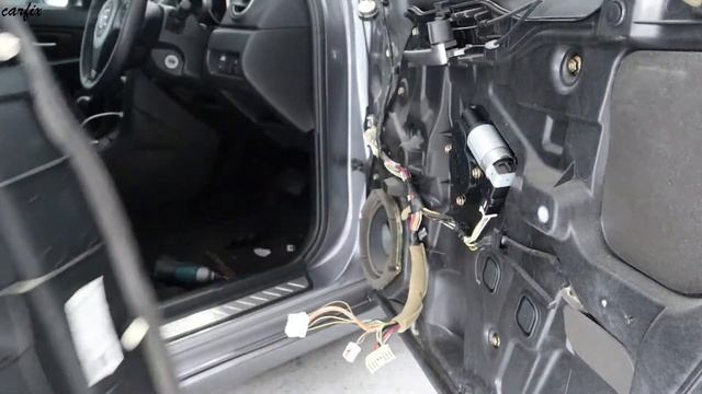 How to fix noisy drivers side power window motor on a Mazda 3 смотреть онлайн