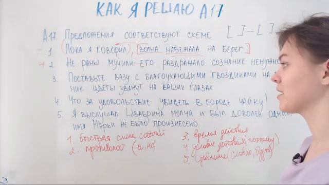 ЦТ А17.  Тире в предложении