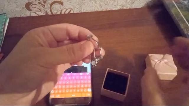 Лотерея. Серебряный Набор серьги и кольцо. смотреть онлайн