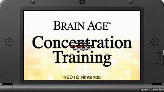 Brain Age: Concentration Training Music: "User Menu" смотреть онлайн