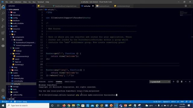 7 Laravel 8 et Vuejs 3 Recuperation des données en base des données avec Axios смотреть онлайн