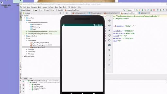 Animated Progress Bar In android смотреть онлайн