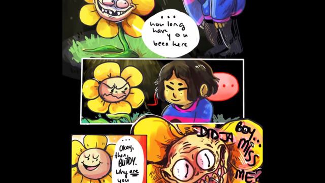 Flowey & Frisk (Undertale Comic Dub)
