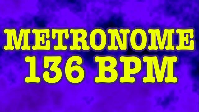 136 BPM Metronome - 10 Minute Metronome - 136BPM Click Track - 10 Minute Timer - Metrónomo 136 BPM смотреть онлайн