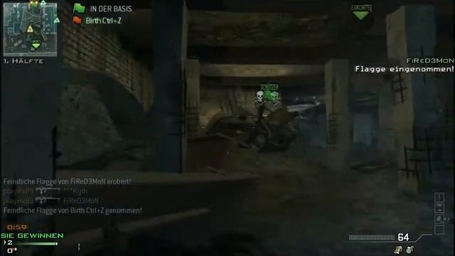 Call of Duty: Modern Warfare 3 CTF on Downturn смотреть онлайн