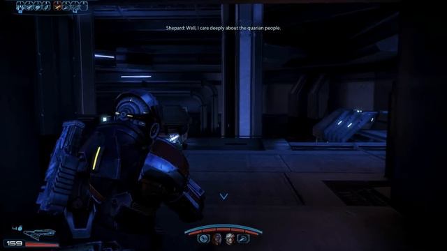 Mass Effect 3 Shepard flirt Tali w/ Garrus смотреть онлайн