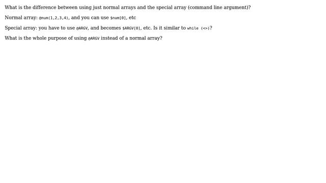 Unix & Linux: Usefulness of @ARGV in Perl смотреть онлайн