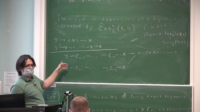 Гомологическая алгебра. Лекция 5 смотреть онлайн