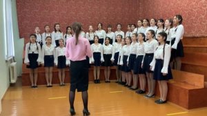 1009 Средний хор  Акварель , г  Уфа, Е  Крылатов  Ты   Человек!