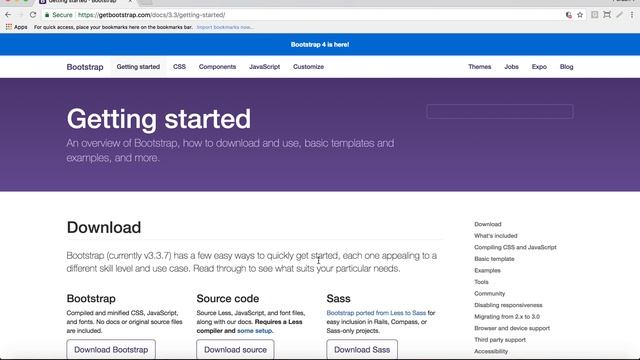 Bootstrap 3.3.7 in Arabic #02 COURSE OUTLINES смотреть онлайн