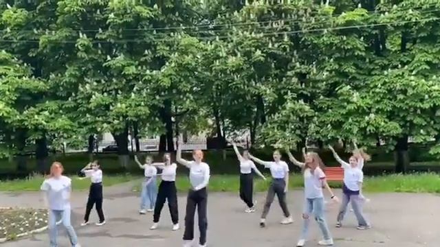 Акция РДШ "ТАНЦУЙ СО МНОЙ" В рамках региональной акции Российского движения школьников смотреть онлайн