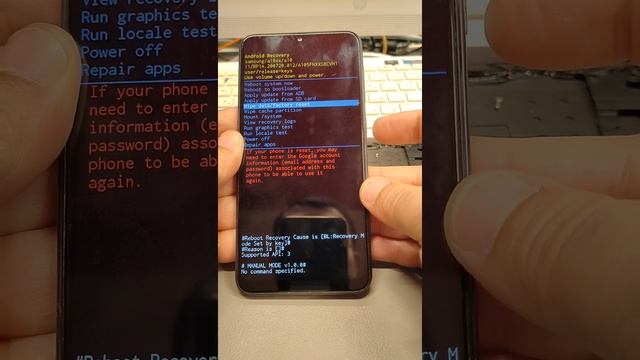 Samsung A10 (SM-A105F), Delete Pin, Pattern, Password Lock.