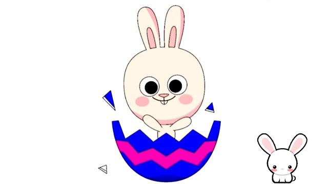 Как Нарисовать Зайца Кролика ? Раскраска | How to Draw a Rabbit Drawing, Coloring, Painting смотреть онлайн