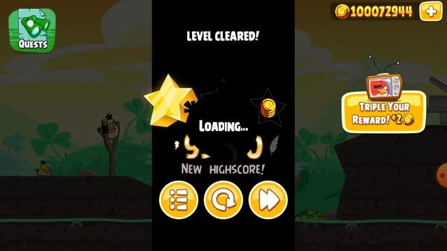 Curse Or Good Luck? | Angry birds Seasons: Go Green, Get Lucky Playthrough смотреть онлайн