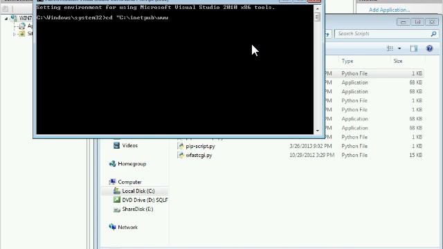 Setting up Django in IIS смотреть онлайн