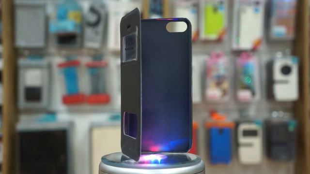 Обзор черного чехла Nillkin Sparkle Leather Case для Apple iPhone 5/5S смотреть онлайн