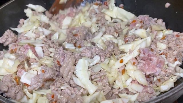 Быстрый рецепт с фаршем и капустой. Отличное сочетание, которое всегда в моде смотреть онлайн