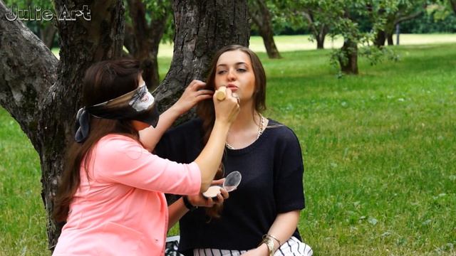 Макияж с ЗАКРЫТЫМИ ГЛАЗАМИ(вместе с Sevelenium)