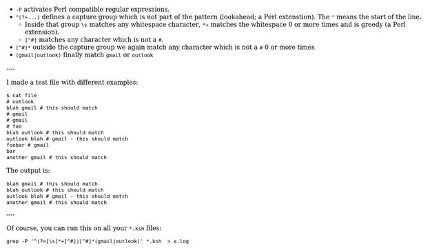 Grep for string but ignore commented out items with string (3 Solutions!!) смотреть онлайн
