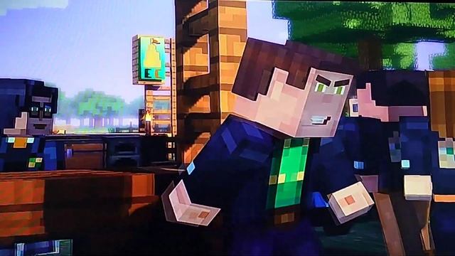 MY FIRST MINECRAFT GAME STORYMODE GAMEPLAY XBOX 360 смотреть онлайн