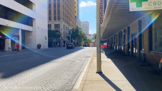 [4K] Exploring Downtown San Antonio, Texas USA - Walking Tour & Travel Guide ? Binaural City Sound смотреть онлайн
