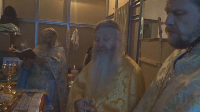 Иеромонах Варфоломей с острова Валаам отслужил в с.Копёнки 24-25 ноября 2018г смотреть онлайн