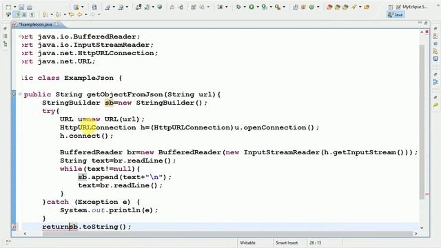 Convert Json Data to Java Object смотреть онлайн
