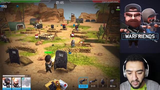 WARFRIENDS GAMEPLAY: War with Friends MULTIPLAYER PvP - Best out of 3 Challenge смотреть онлайн