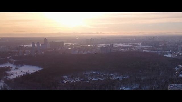 Аэросъёмка // Москва // Dji Mavic pro смотреть онлайн
