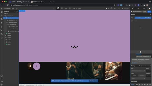 Perfect Page Transitions in Webflow (2021) смотреть онлайн