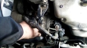 Снять и поставить генератор Ниссан Альмера классик