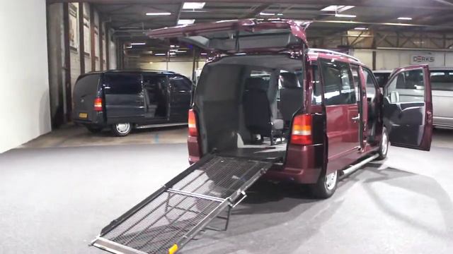 Mercedes Vito 108 CDI Rolstoelbus Met Oprijplateau, Airco, BTW/BPM VRIJ Derks Bedrijfswagens